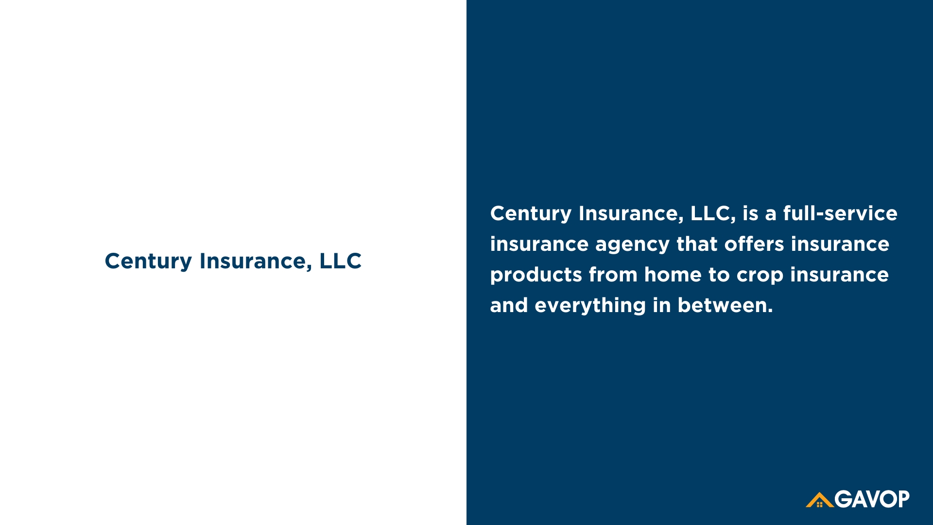 Century Insurance, LLC